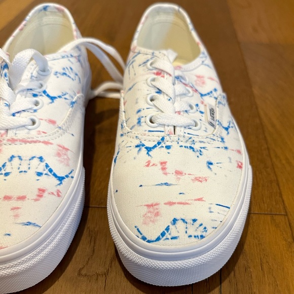 Madewell x Vans lace up sneakers - tie dye canvas W size 7 M size 5.5 - Picture 6 of 8